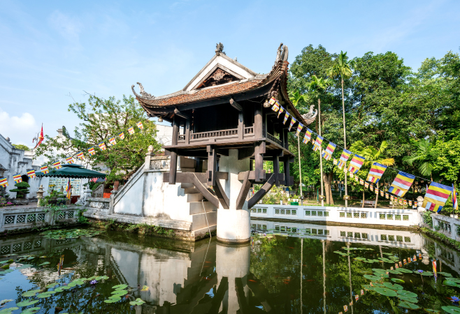 Discover the Hanoi One Pillar Pagoda historical site