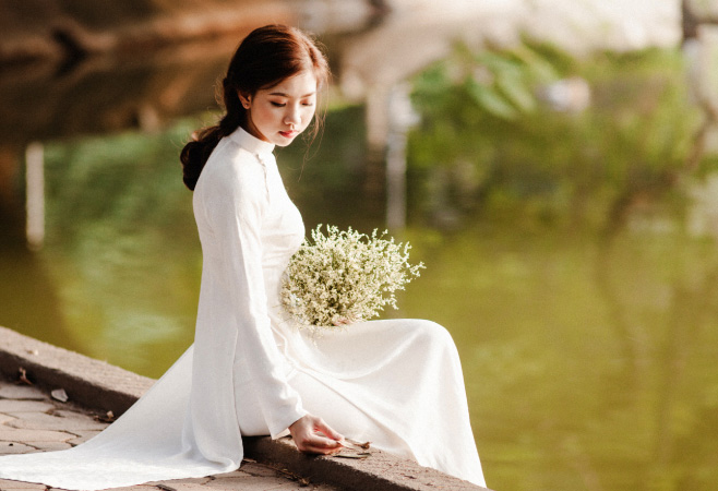 Ao Dai is the student’s uniform throughout the century
