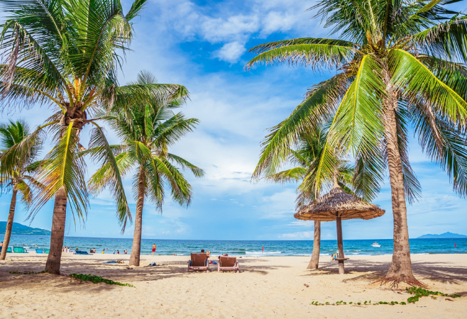 My Khe Beach in Da Nang Viet Nam