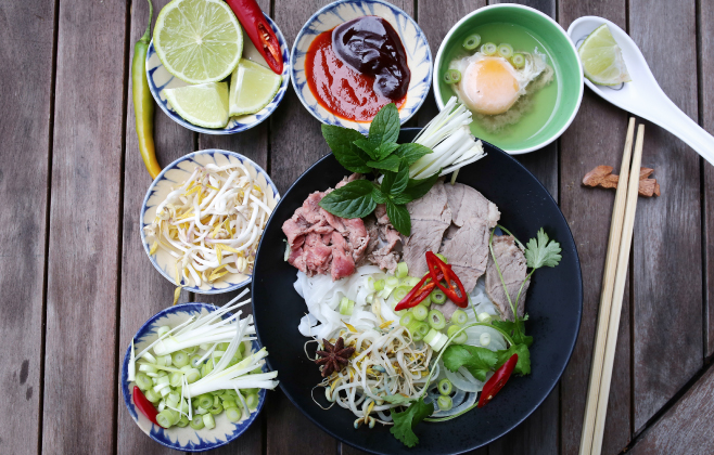 Pho - Vietnamese Noodle Soup is king of Vietnamese Street Foods