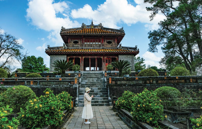 The Complex of Hue Monuments is a magnificent treasure in central Vietnam