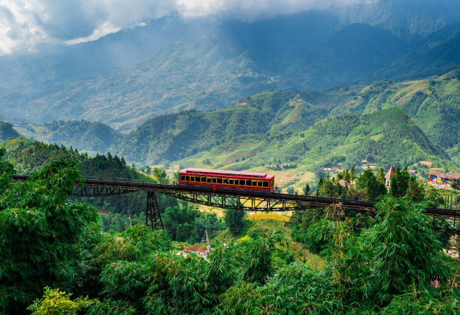 The Hanoi to Sapa train is a popular option for visitors to Sapa