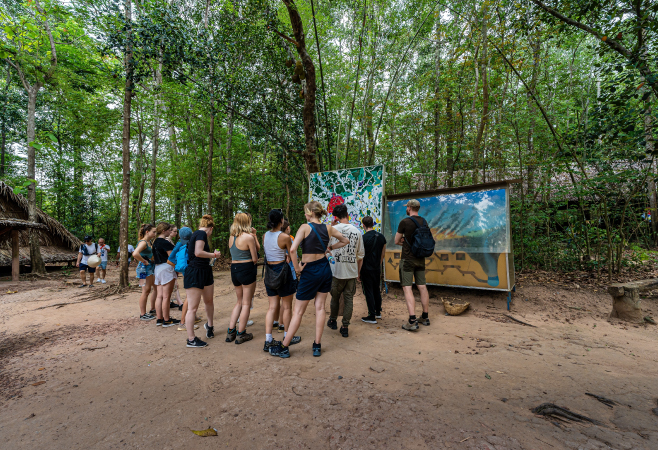 Cu Chi Tunnels half-day tour from Ho Chi Minh City