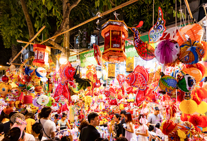 Hanoi is the ideal place for you to learn about the values of the Mid Autumn Festival in Vietnam