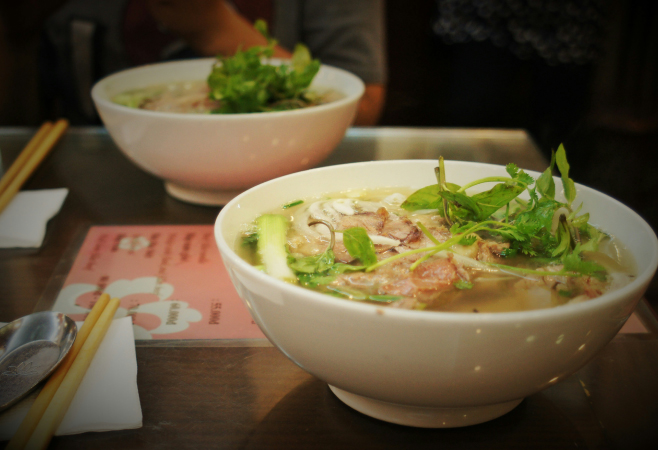 Pho is one of the most famous Vietnamese cuisine for tourists