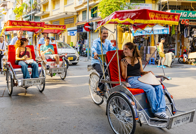 Visitors have multiple transportation options to reach Ho Chi Minh City 