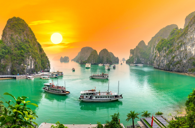 Halong Bay is a must-visit place for solo travel to Vietnam