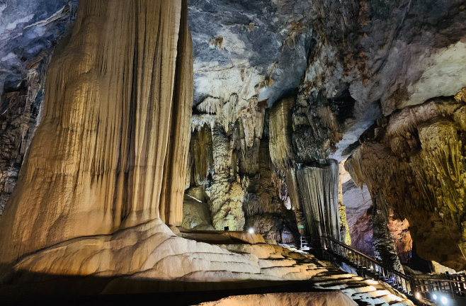 Immerse yourself in the breathtaking natural splendor of Son Doong Cave