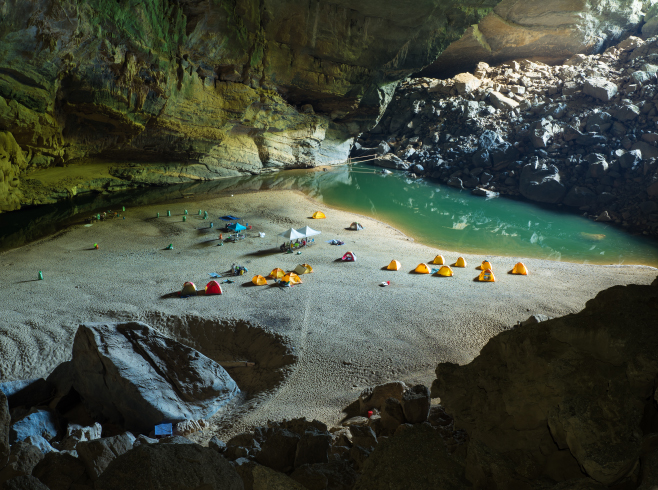 Phong Nha-Ke Bang National Park is renowned for its colossal caves