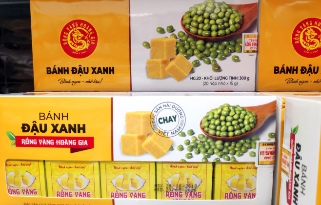 Banh Dau Xanh - Mung Bean Pastries