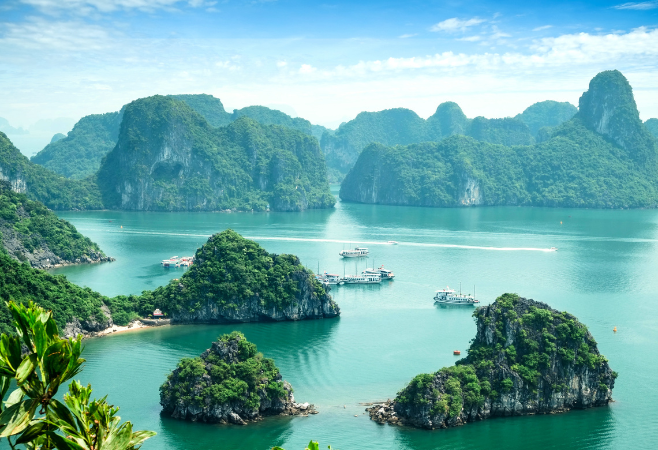 Vietnam is bestowed with stunning landscapes and delectable food