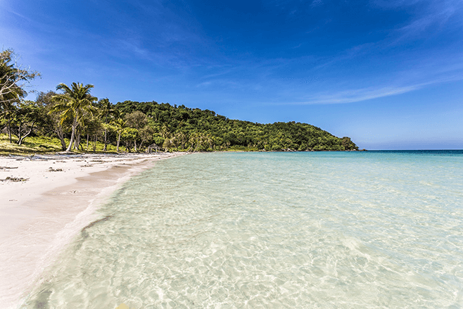 Wonderful beaches in Southeast Asia